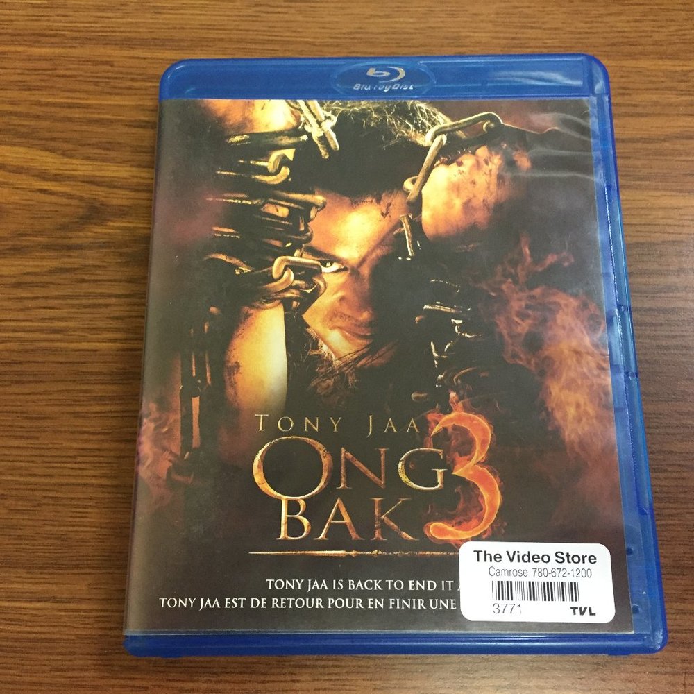Ong Bak 3 Blu ray